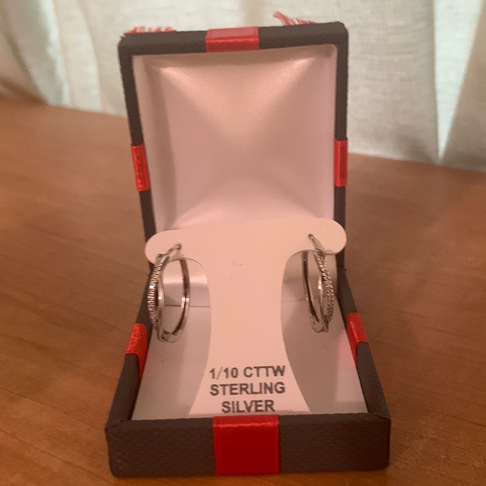 Sterling Silver Hoops